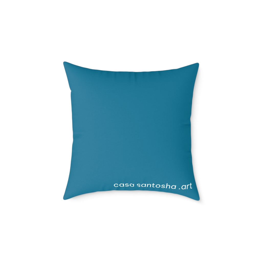 Neon Bananas Art Canvas Decorative Pillow