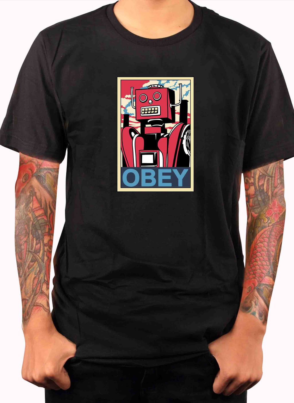 Obey Robot T-Shirt