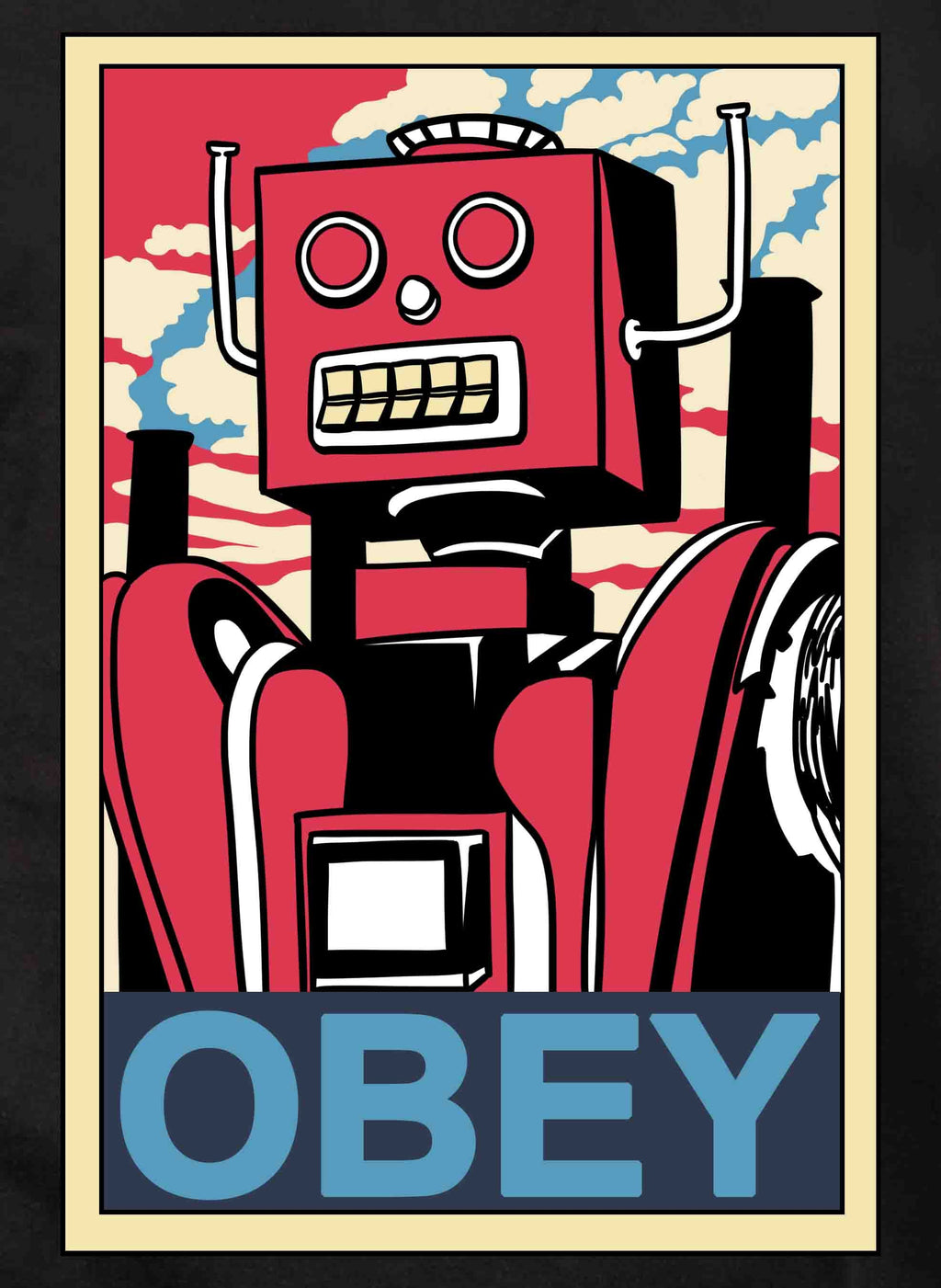 Obey Robot T-Shirt