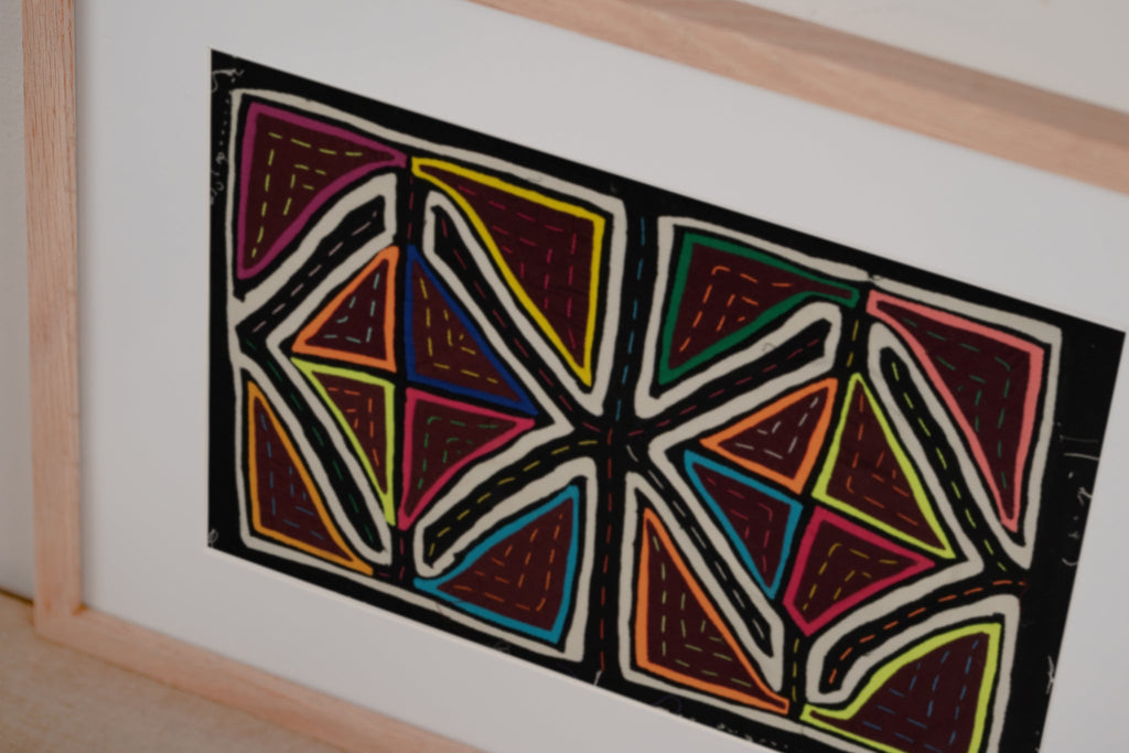 Art Deco Stain Glass Mola