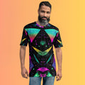 Retro Color Defender T-Shirt For EDM Rave Festival Outfit Clothing